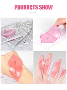 50片玫瑰唇膜眼膜护肤套装，有效改善眼袋、黑眼圈、唇纹，深层补水保湿，是送给妈妈或女性的绝佳礼物，每包6片/2片。 - 彩色 - 查看 5