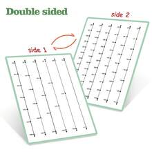 Double-Sided Fraction Charts Set | 10 Dry Erase Math Manipulatives | Visual Fraction Learning For Kids Ages 6-12 | Math Fraction Number Lines Cognitive Learning Tools | Homeschool Teaching Aids