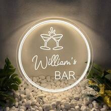 Biển hiệu đèn neon tùy chỉnh, Trang trí tường quầy bar tại nhà/phòng giải trí, Đèn LED quầy bar cá nhân hóa, Biển tên neon cho bố, Biển hiệu khắc 3D, Quà tặng tùy chỉnh cho nam giới, Biển tên neon cá nhân hóa cho Ngày của Cha, Biển hiệu phát sáng, Quà tặng lý tưởng cho nữ giới, bạn trai, bạn gái, gia đình, bạn bè, Đèn ngủ, Đèn neon, Trang trí nhà cửa, Trang trí phòng, Trang trí ngày lễ, Kỷ niệm, Sinh nhật, Đám cưới - Nhiều màu - Xem 4