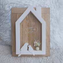 Resin Birdhouse Wall Decor - Silicone Mold For DIY Crafts - White - View 1