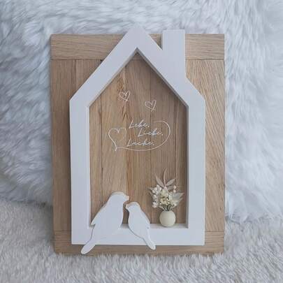 Resin Birdhouse Wall Decor - Silicone Mold For DIY Crafts