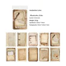 Bộ sưu tập Vintage Romantic Secret, họa tiết kẻ caro ren, viền kẻ caro, hoa văn, các yếu tố trang trí, có thể viết, khổ lớn, chất liệu giấy dày nhưng nhẹ, giấy Bullet Journal chủ đề biển mặn cổ điển, trang trí phía dưới, kiểu cắt dán. - Nhiều màu - Xem 6