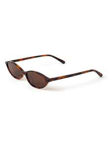 1pc Multicolor Retro Cat Eye Glasses Women Plastic Frame Fashion Accessories For Party Beach - 彩色 - 查看 3