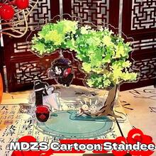 1 件亚克力支架组合，可爱跷跷板设计，魔道祖师东华周边 - 彩色 - 查看 2