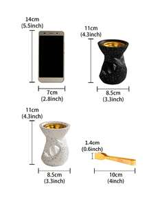 这款优雅便携的树脂香炉，设计创意十足，非常适合用于家居、办公室、节日庆典、派对、瑜伽馆和冥想空间等场所的装饰和香薰，也是馈赠亲友的绝佳选择，包括返校礼物、纪念品、节日礼物以及送给朋友和家人的礼物。 - 彩色 - 查看 12