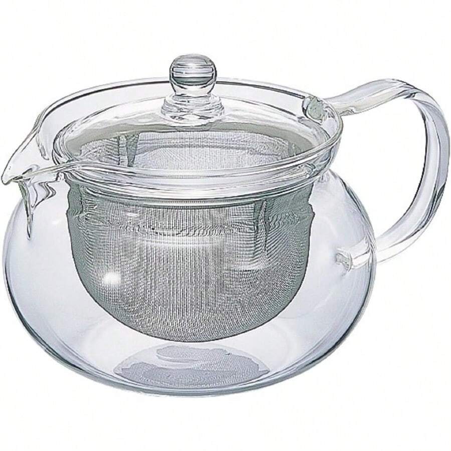 Hario Chacha Kyusu Maru Tetera Casual Glass 700ml 1 - Vaso - Ver 1