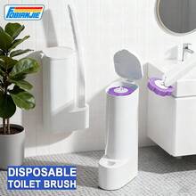 FOBIANJIE Disposable Toilet Brush - Toilet Bowl Cleaner, Toilet Cleaning Supplies, Toilet Brush With Holder, 36/54 Refills For Cleaning And Hygienic Bathroom Maintenance - Multicolor - View 5