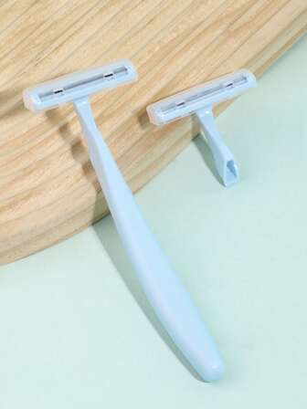 2pcs Professional Stainless Steel Precision Eyebrow Razor & Face Trimmer, Suitable For Beginners (Male & Female) - Includes 1 Replacement Blade, Protective Cap, And Easy-To-Use Design For Precise Shaving, Eyebrow Shaping, And Grooming - Portable Manual Tool For Home & Travel, Personal Care Accessory | Replaceable Blades, Precision Shaping Tool