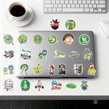 50 miếng dán Rick And Morty, hình dán hoạt hình, hình dán trang trí sổ lưu niệm, hình dán bình nước, hình dán ốp điện thoại, hình dán ván trượt, hình dán đàn guitar, hình dán gói quà, đồ trang trí tinh tế. - Nhiều màu - Xem 6