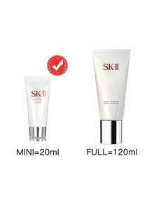 SK-II [Mini] Facial Treatment Gentle Cleanser 20g / Solution For Texture, Dullness, Dryness / Unveil Clean, Smooth Skin With Our Foaming Cleanser / A Foaming, Hydrating Cleanser That Gently Removes Impurities For Clean, Silky Soft Skin / Formulated With SK-II's Signature Ingredient PITERA And Skin-Conditioning Ingredient White Willow Extract To Take Your Skin To The Next Level. - New - 20g - View 2