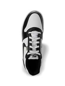 Nike Ebernon Low Prem 男女通用运动鞋 透气轻便 百搭 纯色 易洗 日常户外 黑色/白色 AQ1774-102 - 白色/黑色 - 查看 7