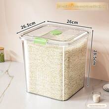 大容量宠物食品储存容器，密封猫狗粮罐，防潮家用食品储存盒