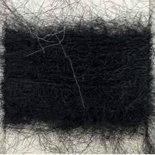 كرتان من خيوط الموهير الألباكا الناعمة الطويلة، لصناعة الكنزات والشالات والسترات، خيوط يدوية 25 جرام * 2 كرة - موهير الألبكة الأسود - مشاهدة 12