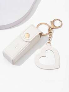 Mini Lipstick Storage Bag, Light Lipstick Lip Glaze Storage Bag, Makeup Bag With Makeup Mirror, Storage Accessories With Hook That Can Be Hung On The Bag, Ideal Makeup Bag For S To Go Shopping, Holiday Gifts - Multicolor - View 5