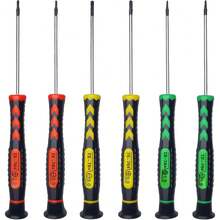 6-Piece Magnetic Screwdriver Set With Non-Skid Handle, Flathead And  Tips For Electronics Watch And Jewelry Repair  Tools  Stocking Stuffers For Men Screwdriver Set  Mens Gifts  Herramientas  Multi Tool  Screwdriver  Magnetic Screwdriver Set  Herramientas De Trabajo   Tools For Men - 預設 - 查看 6