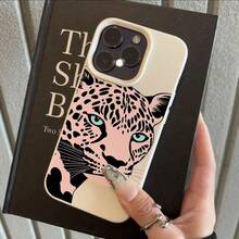 Funda de Teléfono con Textura de Cuero Sintético Compatible con iPhone 17 Air/16E/15/14/13/12/11 Pro/Promax/Plus/X/XS/XS Max, Buen Agarre, Múltiples Colores Disponibles, Protección de Borde Suave, Adecuada para Hombres y Mujeres - Blanco antiguo - Ver 2