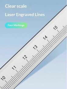 150mm/6" Stainless Steel Vernier Caliper - Sturdy Metal Construction, Smooth Sliding, Durable And Easy To Use. Equipped With 0-150mm Manual Micrometer. This Digital Tool Is Great For DIY And Industrial Measurement In Home Workshops, Outdoor Projects, Industrial Sites And Offices. It Is A Reliable Measuring Tool For Woodworking Shops And Subway Construction Sites, And Also An Excellent Gift For Men To Carry Around! - Multicolor - View 12