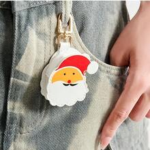 Coin Purse Keychain Keychain Bag Charm Wallet Handbag Leather Coin Pouch Women's - Ông già Noel - Xem 12