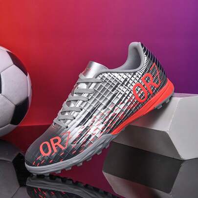 New Men's Football/Soccer Shoes Recommended For School, Match, Training, Low-Top, Short Studs, Non-Slip, Grip, Unisex Adult