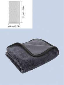 Khăn lau xe hơi sợi nhỏ cỡ lớn – Lưới hai mặt + Siêu thấm hút, làm sạch không trầy xước, thiết yếu cho việc rửa xe – Được làm từ vải sợi nhỏ chất lượng cao và có thiết kế lưới dệt hai mặt, sản phẩm kết hợp bốn ưu điểm cốt lõi: Siêu thấm hút, Không xơ vải, Chống trầy xước và Nhanh khô. - Xám - Xem 13