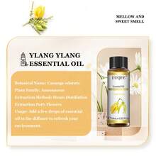 10毫升/0.33液盎司 EUQEE 精油，带滴管，适用于加湿器、DIY口红制作、蜡烛香薰、香薰扩散器等，包含薰衣草、茉莉、尤加利、香草、薄荷、檀香、乳香、甜橙、依兰、柠檬、玫瑰、佛手柑、茶树、丁香、柠檬草、广藿香、迷迭香、天竺葵、香茅、肉桂、葡萄柚、洋甘菊、生姜、没药、岩兰草、牛至、橙花、蜡菊、香脂、姜黄、金银花等多种精油。 - scent - 查看 44