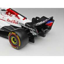 Burago Nuevo modelo a escala 1:43 del coche de carreras de Fórmula 1 Oracle Red Bull Racing RB21 #1 de Max Verstappen, hecho de aleación fundida a presión. Un regalo perfecto para Navidad, vacaciones y cumpleaños. - RB21 JP GP-#1 - Ver 8