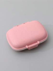 1 件/2 件 8 隔层药盒、便携式密封药盒、迷你便携式药丸收纳盒、防水防潮旅行药品收纳盒、分层小药盒、口袋药盒、钱包分配器维生素鱼油隔层容器药盒、药品收纳盒，适用于户外露营、徒步旅行、钓鱼、防潮、登山和旅行