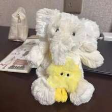 وسادة أريكة وسادة رمي بشكل فيل كرتوني جميل، دمية قماشية مريحة للأطفال مقاس 40 سم، هدية عيد ميلاد. الخيار المثالي لديكور المنزل والغرفة، ديكور الحفلات، هدايا أعياد الميلاد، وهدايا المناسبات المختلفة، عناصر أزياء فاخرة. خياطة. DIY. - متعدد الألوان - مشاهدة 3