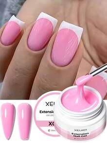 XEIJAYI 18-Color 30ml Crystal Nail Extension Gel , Clear Builder Gel For Natural Nail Tips, Soak Off UV/LED Gel With High Gloss Finish, Professional Salon & DIY Manicure Supplies, Long Lasting Nail Art - Multicolor - View 27
