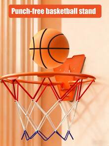 Quiet Basketball, Foam Basketball, Indoor Training Quiet Ball, Quiet Foam Indoor Training Ball, Suitable For Various Indoor Activities, Thanksgiving, Christmas And Halloween Gifts - Multicolor - View 27