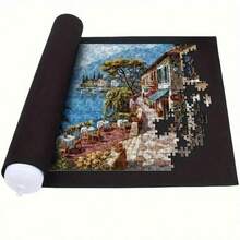 1 Set Alas Penyimpanan Puzzle, Cocok untuk Puzzle Dewasa 1500-3000 Potongan, Tersedia dalam Warna Hitam, Abu-abu, Hijau, dan Spesifikasi Lainnya, Aksesoris Puzzle - MultiWarna - View 6