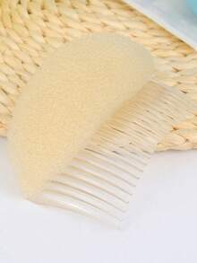 1个蓬松发垫，蓬松发夹，发爪夹，发卡，学习用品，发饰