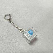 1 قطعة سحر مفتاح لوحة المفاتيح لتخفيف التوتر - سلسلة مفاتيح متعددة الألوان، لأجهزة الكمبيوتر الميكانيكية - هدية عيد الحب المثالية وإكسسوار أزياء - متعدد الألوان - مشاهدة 5