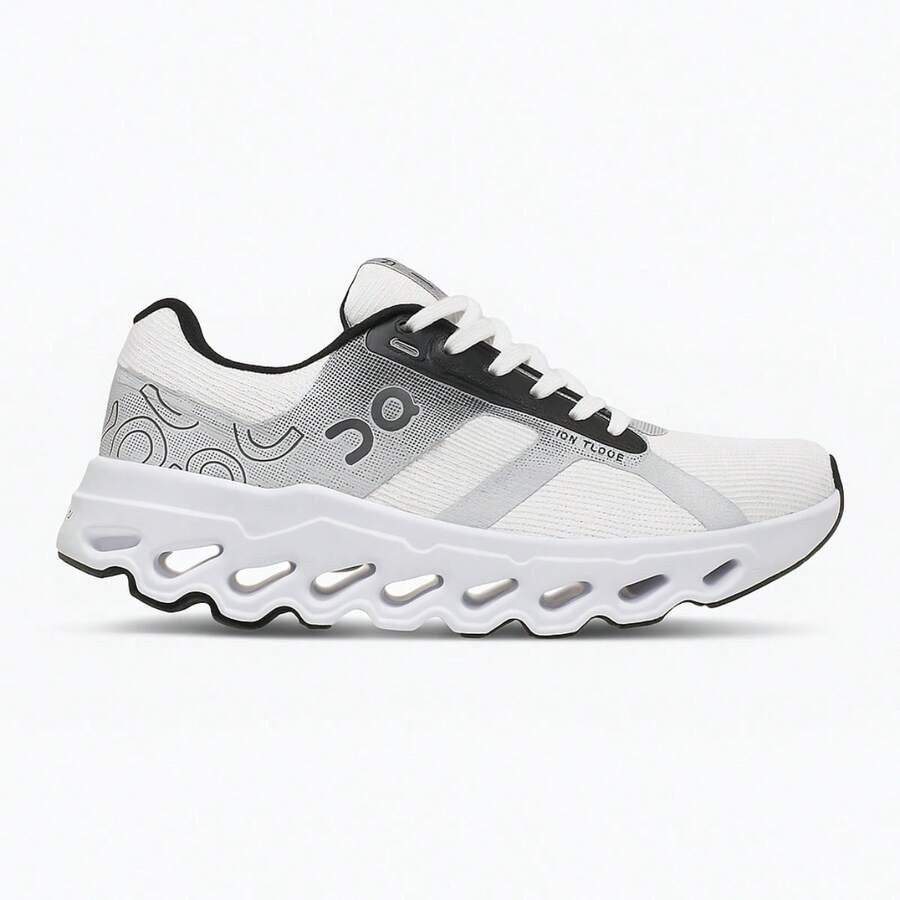 Cloud Lightweight And Durable Sneakers Ideal For Daily Activities Rubber Sole Sizes 34 To 43 - 白色黑色 - 查看 1