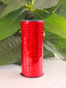 1 卷，闪亮金属卷曲丝带，适用于工艺品、礼品和装饰品 - 100 码卷曲气球丝带，适用于婚礼、生日等！，