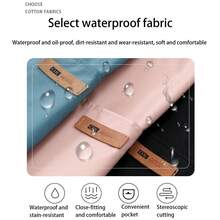 1pc Removable Apron, Waterproof Oil-Proof Dirt-Proof Bib Apron, Suitable For Home Cleaning, Cafe, Kitchen, Restaurant, High Quality - Multicolor - View 4