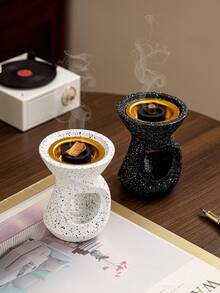 这款优雅便携的树脂香炉，设计创意十足，非常适合用于家居、办公室、节日庆典、派对、瑜伽馆和冥想空间等场所的装饰和香薰，也是馈赠亲友的绝佳选择，包括返校礼物、纪念品、节日礼物以及送给朋友和家人的礼物。 - 彩色 - 查看 3