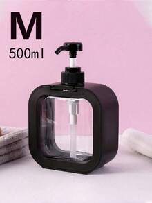 300ml-500ml Large Capacity Refillable Soap Dispenser Bottle, Reusable Bathroom Shower Gel Dispenser, Multi-Functional Cosmetic Storage Bottle, Empty Bottle, Lotion Bottle, Pump Bottle, Reusable Empty Bottle, Kitchen Dishwashing Liquid Dispenser Bottle, Shampoo Dispenser Bottle, Foaming Bottle, Foam Bottle, Dispenser Bottle, Lotion Bottle, Pump Foaming Bottle - Multicolor - View 14