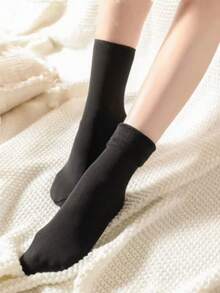 1/3/6 Pairs Men's Thermal Lined Socks, Thick Warm Hiking Boot Socks, Soft & Comfortable, Suitable For Cold Weather