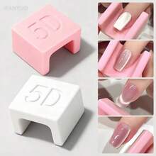 5D Automatic Cat's Eye Suction Wonder, Popular French Wide Light Glass Bead Side Light Strong Magnet, Cat's Eye Magnet, Strong Magnetic Force, French Wide Light, Quick To Get Started, Convenient To Operate, Nail Care Products, Nail Care Tools, Back-To-School Season, Nail Care, Patch Nails, Nail Care Tools. - Multicolor - View 4