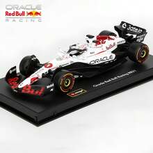 Burago Red Bull 1/43 Scale 2025 Latest F1  RB21 #1  #11 Sergio Perez With Helmet,  Diecast Simulation Model Car With Acrylic Display Case, Birthday Holiday Gift Decoration - RB21 JP GP-#1 - View 6