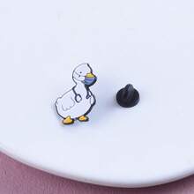 1 件听诊器鸭胸针，适合日常佩戴 - 彩色 - 查看 4