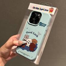 Funda de Teléfono con Textura de Cuero Sintético Compatible con iPhone 17 Air/16E/15/14/13/12/11 Pro/Promax/Plus/X/XS/XS Max, Buen Agarre, Múltiples Colores Disponibles, Protección de Borde Suave, Adecuada para Hombres y Mujeres - Negro - Ver 10