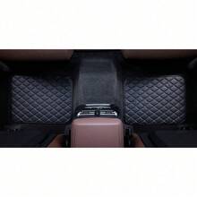Waterproof Anti-Slip PVC Car Floor Mats 4PCS Featuring Easy To Clean And Install, All-Weather Protection, Universal Fit For Most Cars - đen 3204 - Xem 10
