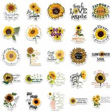 SCXXBSW 50pcs Sunflower Stickers, Cool Anime Stickers, Decorative Stickers, Waterproof . Classic Gift Decorations, Great Value Pack. Cute Cartoon Stickers, Waterproof . These Phone Case Decorations Can Be Applied To Laptops, Mobile Phones, Water Bottles, Guitars, Skateboards, Suitcases, Etc., Starting Your DIY Creative Journey. They Are The Top Choice For Gifts During Halloween And Christmas. - Multicolor - View 7