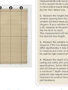Achim Home Furnishings dsg223al06 Deluxe Sundown G2 Cordless Persianas, Mahogany, 1, 1 - Blanco - Ver 3
