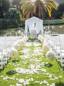 1000pcs Artificial Fake Rose Petals, Suitable For Valentine's Day, Wedding, Romantic Night, Engagement, Floral Decor, Events, Parties, Valentine's Day (White Rose Petals)