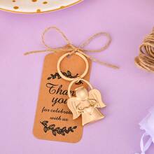 Angel Keychain, Baby Shower Party Favor, Wedding Guest Gift, Or Birthday Party Souvenir