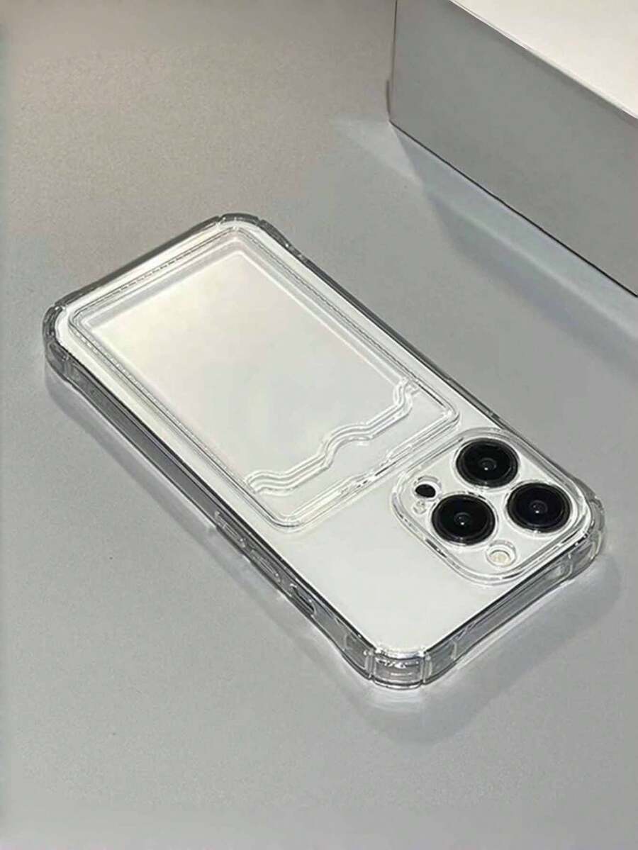 High-Transparency Soft Clear Phone Case, Premium Wallet Cover | Compatible With IPhone 17 / 17 Pro / 17 Pro Max / 17 Air, 16/15/14/13/12/11/Pro/Pro Max/Plus, S20-S25/FE/Ultra, A56 5G, Redmi Series - Clear - View 1