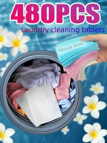 30/120/480片装强力去污洗衣片，内衣及衣物清洁洗衣气泡纸